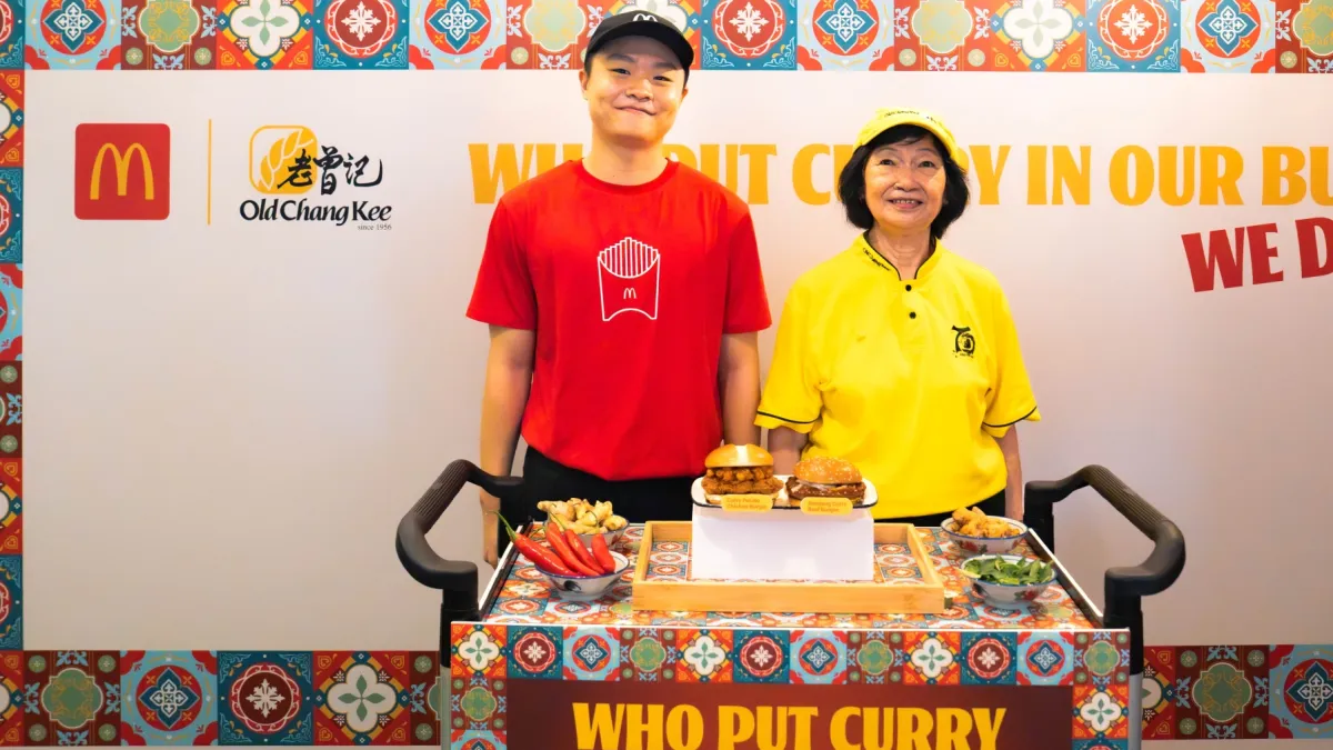 McDonald's taps Old Chang Kee for National Day curry burgers