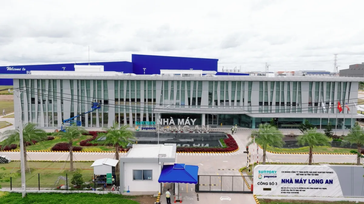 Suntory PepsiCo opens $300m Tay Ninh manufacturing plant