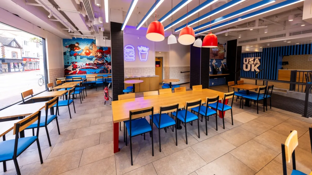 Wendy’s UK unveils new restaurant design