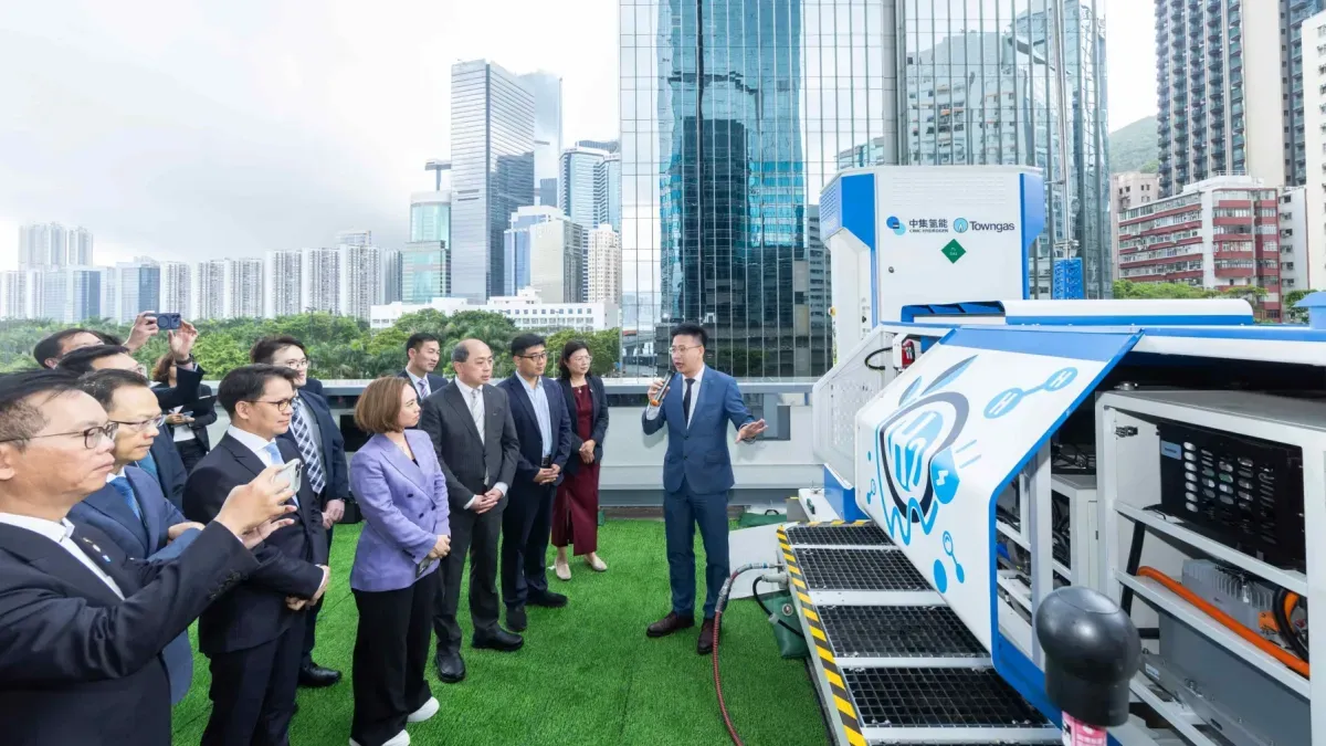 Hong Kong’s Towngas eyes data centres, worksites in hydrogen push