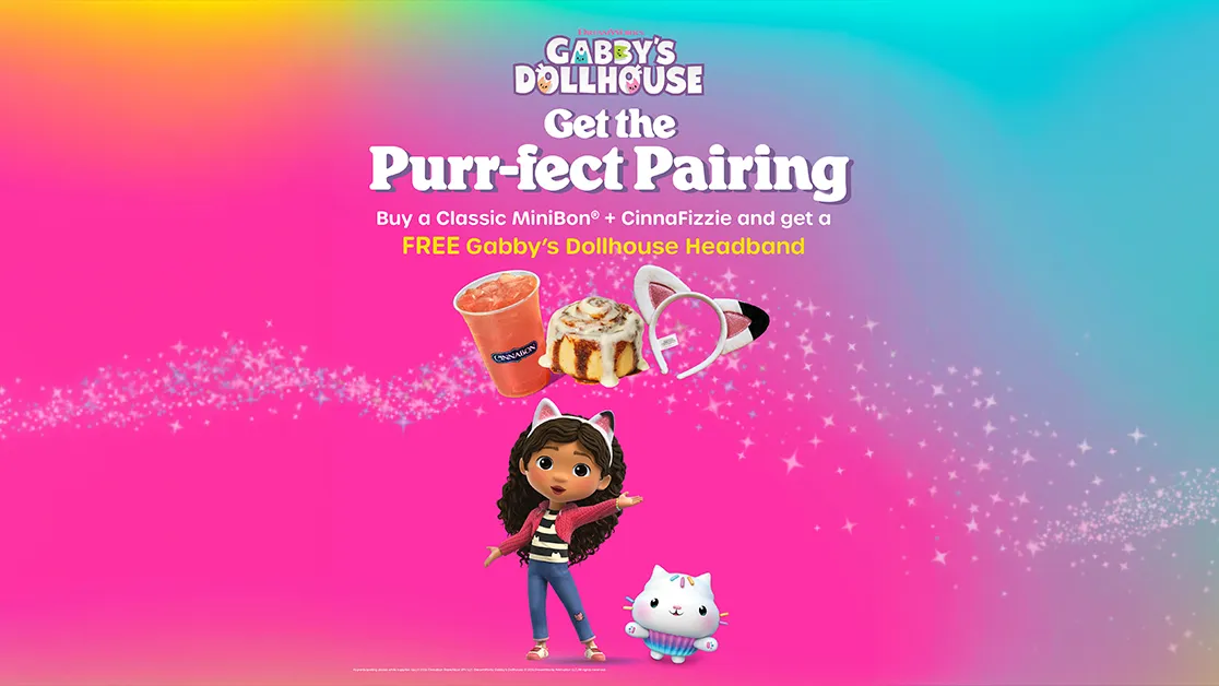 Cinnabon teams up with Gabby’s Dollhouse for Australian promotion