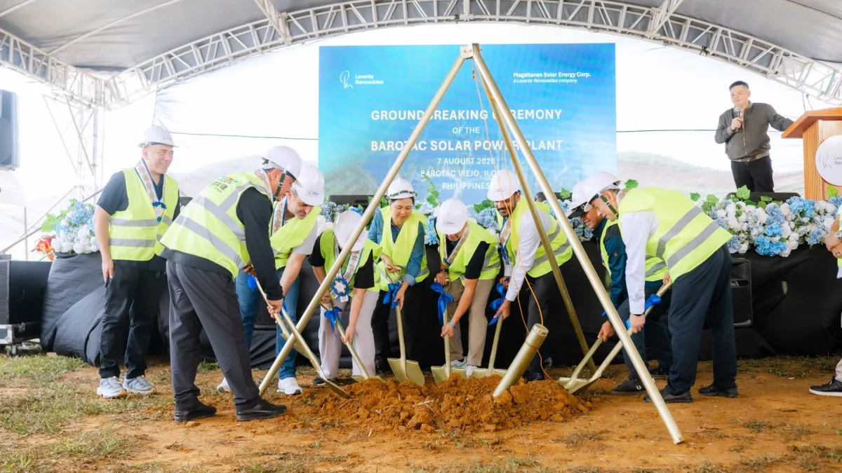 Levanta breaks ground on 166 MWp solar project in PH