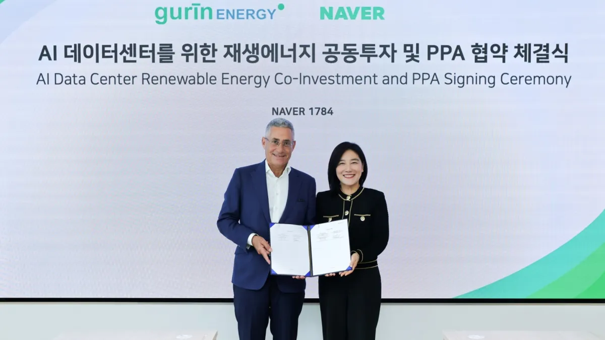 Gurīn Energy partners with NAVER on 216MW Jindo solar project