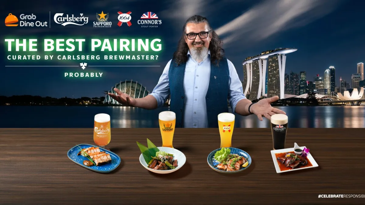 Carlsberg Asia and Grab launch dine-out deals in Singapore