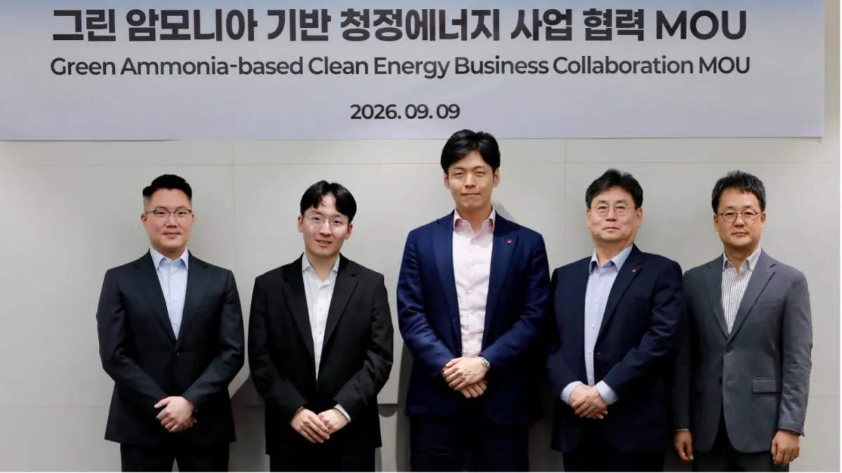 LOTTE Fine Chemical, Amogy partner on ammonia‑to‑power in South Korea