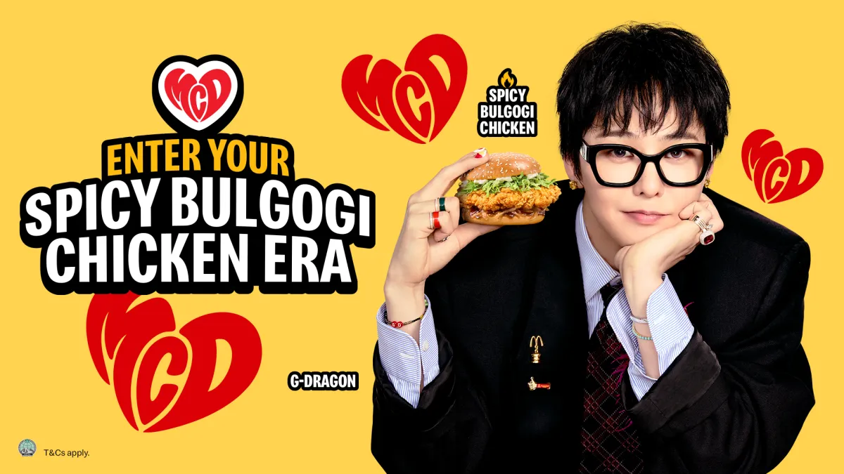 McDonald’s Singapore brings G-DRAGON to its latest K-campaign
