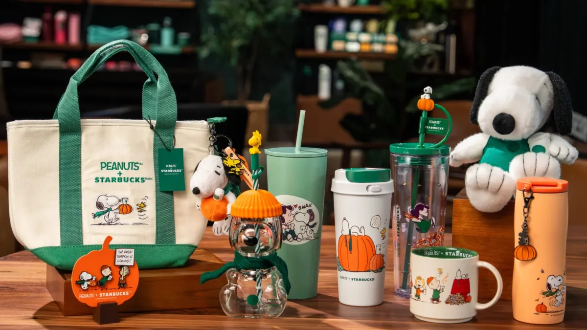 Starbucks brings Snoopy and Peanuts Gang to APAC this autumn