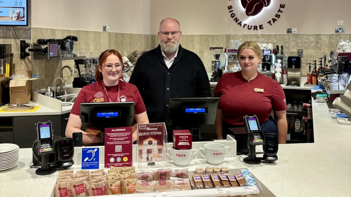 Costa Coffee opens new outlet at The Liberty Romford