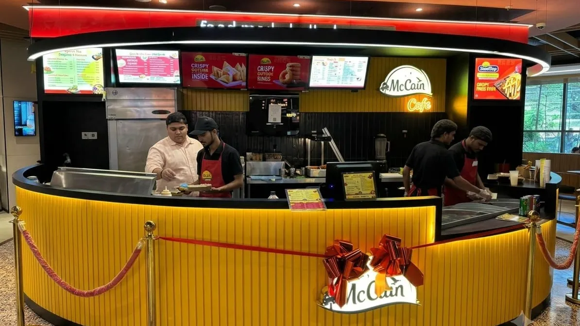 McCain opens first signature café in India