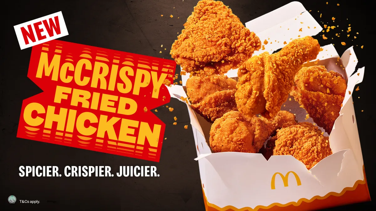 McDonald’s Singapore revamps McCrispy chicken with spicier recipe