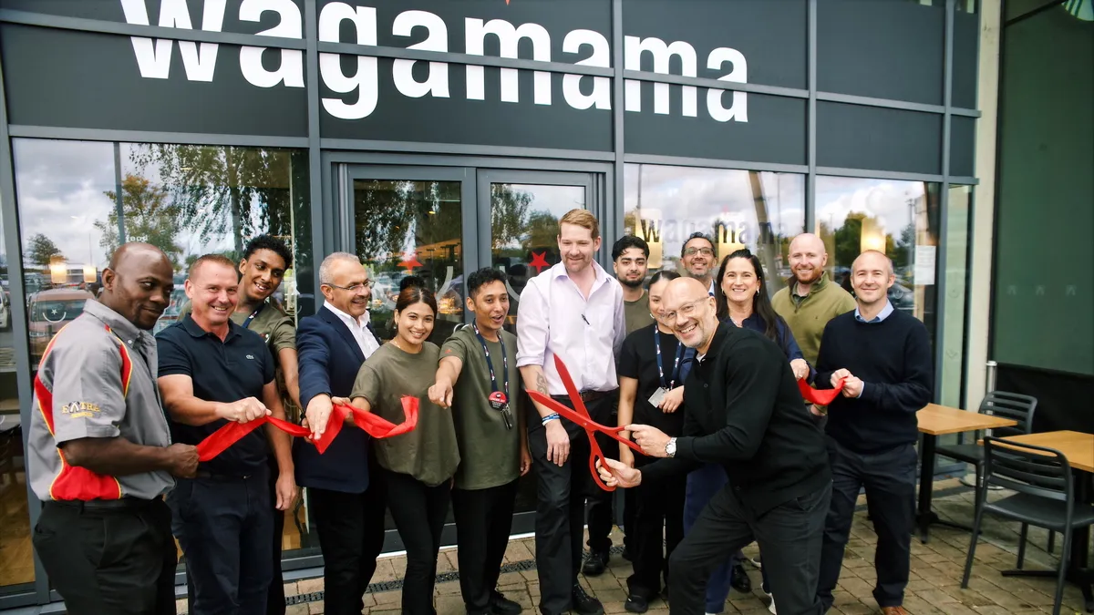 wagamama opens second motorway restaurant in UK