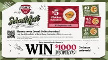 Schnitz announces deals for World Schnitzel Day