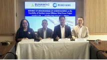 Buhawind Energy inks study deal for 2 GW wind project in PH