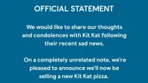 Social Media Wrap: Domino's UK pokes fun at missing 12-ton KitKat; Subway UK&I partners with Sam Thompson; KFC UK embraces 'brainrot' culture