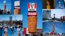 KFC rolls out Kebab menu with giant rotisserie stunt in Spain