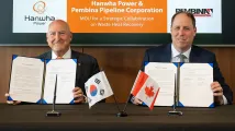 South Korea’s Hanwha Power expands Canada push with Pembina low-carbon MOU