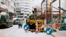 Construction output rises in Q1 on public works surge; private sector slumps
