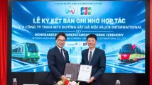  JCB and Hanoi Metro sign MOU for contactless fare gate payments