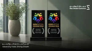 Abu Dhabi Customs wins two awards at GovMedia Conference & Awards 2026