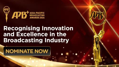 Celebrate your forward-thinking innovation at the Asia-Pacific Broadcasting+ Awards 2026