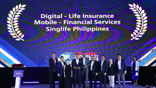 Singlife Philippines recognised at Asian Technology Excellence Awards 2025