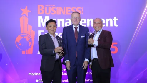 STRIDES Engineering Pte Ltd earns accolades at Singapore Business Review Management Excellence Awards 2025