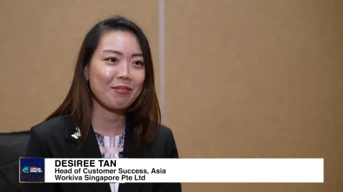 Singapore Business Review Technology Excellence Awards 2025 Winner: Desiree Tan of Workiva Singapore Pte Ltd