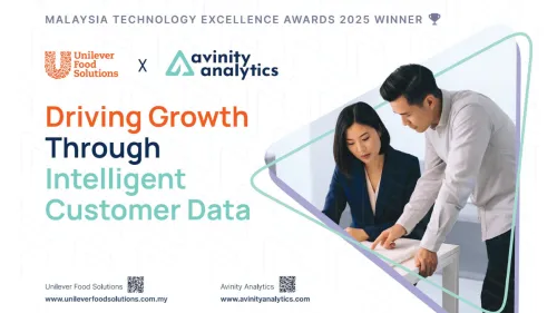 Unilever Malaysia and Avinity Analytics score win at Malaysia Technology Excellence Awards 2025