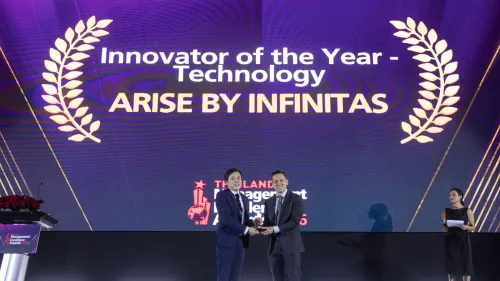 Arise by INFINITAS CEO hailed Innovator of the Year at Asian Management Excellence Awards 2026