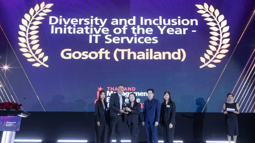 Gosoft (Thailand) recognised at Asian Management Excellence Awards 2026 for DEI Fullness Strategy
