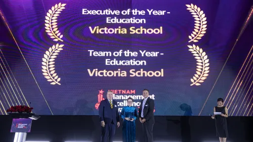 Victoria School System brings home two wins at Asian Management Excellence Awards 2026