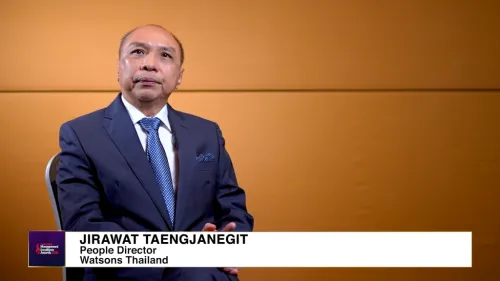 Asian Management Excellence Awards 2026 Winner: Jirawat Taengjanegit of Watsons Thailand