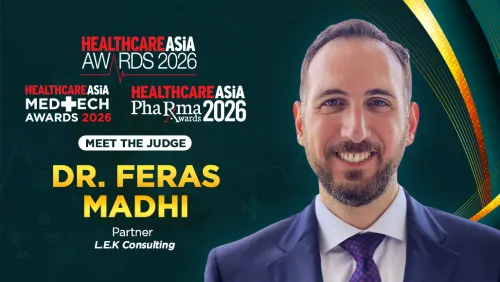 L.E.K Consulting’s Dr Feras Mahdi highlights industry adoption of emerging healthcare technologies