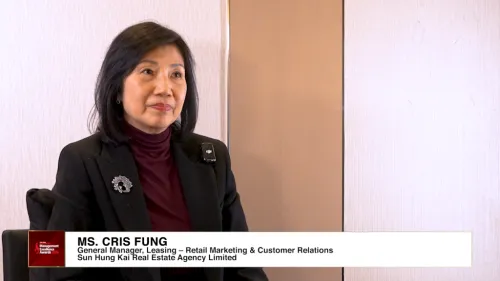 Hong Kong Business Management Excellence Awards 2026 Winner: Ms Cris Fung of Sun Hung Kai Properties