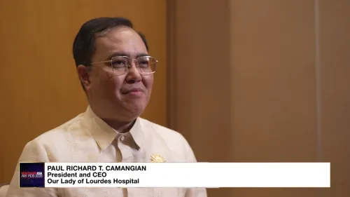 Healthcare Asia Awards 2026 Winner: Paul Richard T. Camangian of Our Lady of Lourdes Hospital