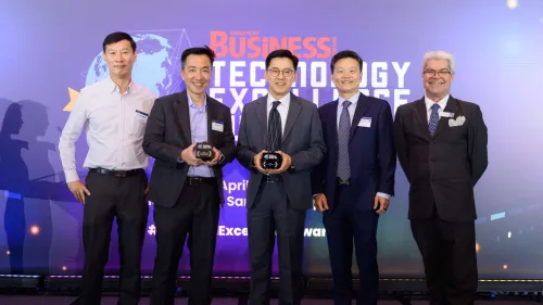 The Home Team Science And Technology Agency with LPS wins at Singapore Business Review Technology Excellence Awards 2026 