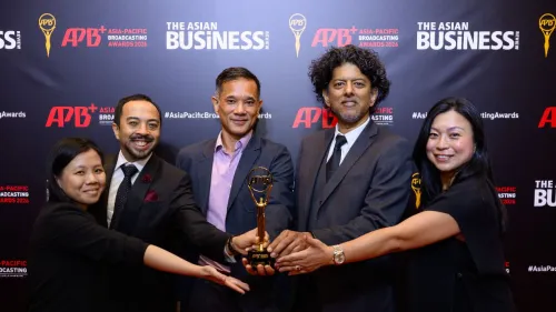 DIAGNAL wins OTT Platform Award at Asia-Pacific Broadcasting+ Awards 2026 for CMGO Launch
