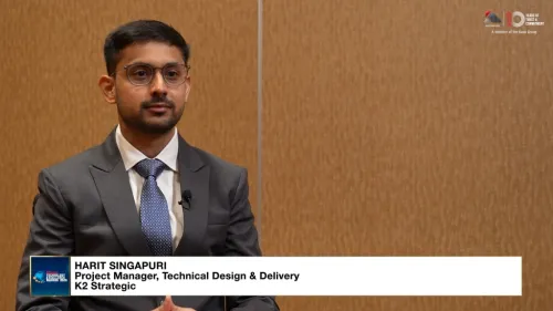 Singapore Business Review Technology Excellence Awards 2026 Winner: Harit Singapuri and Deric Lim of K2 Strategic