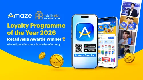 Amaze Super App wins at Retail Asia Awards 2026 for loyalty programme