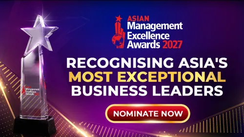 Celebrate exceptional leadership at the Asian Management Excellence Awards 2027