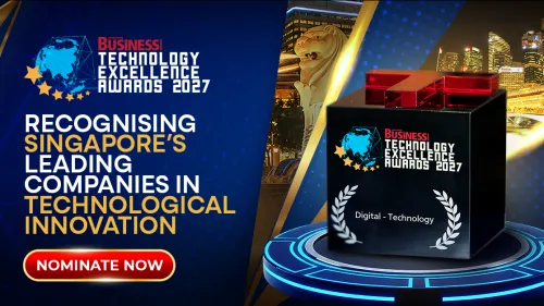 Showcase your technology breakthroughs at Singapore Business Review Technology Excellence Awards 2027