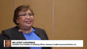 Insurance Asia Awards 2025 Winner: Millicent Cadorniga of Cebuana Lhuillier Insurance Brokers, Inc.