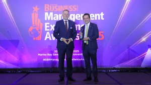 Maybank Securities Singapore CEO wins at Singapore Business Review Management Excellence Awards 2025
