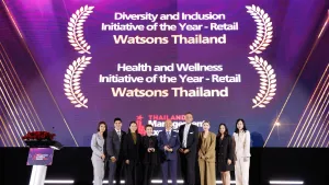Watsons Thailand recognised for people initiatives at Asian Management Excellence Awards 2026