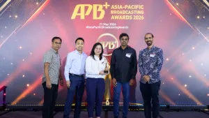 Magna Systems wins for UHD Outside Broadcast Truck build at Asia-Pacific Broadcasting+ Awards 2026