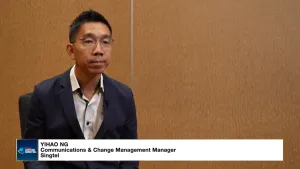 Singapore Business Review Technology Excellence Awards 2026 Winner: Yihao Ng and Rae Nah of Singtel