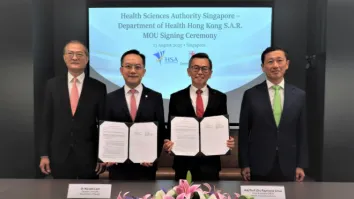 Singapore and Hong Kong ink MoU on health product regulation