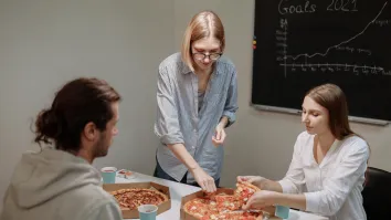 How the return of communal dining is changing workplace culture