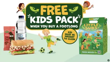 Subway’s ‘Kids Eat Free’ is back