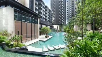 Forest Pavilion brings Japanese-inspired bathing to Kai Tak